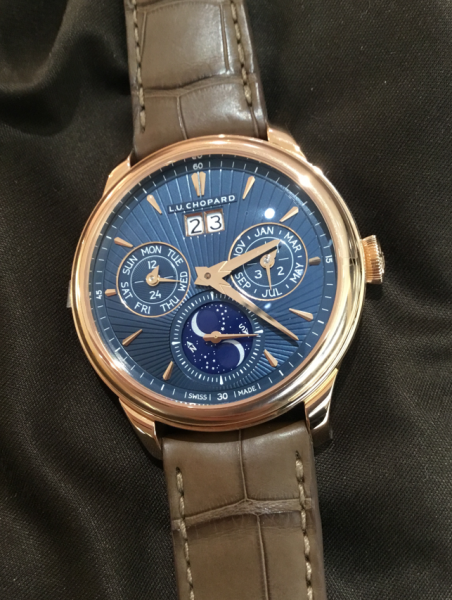 【入荷情報】Chopardパーペチュアルカレンダーの最高傑作「L.U.C ルナ ワン」