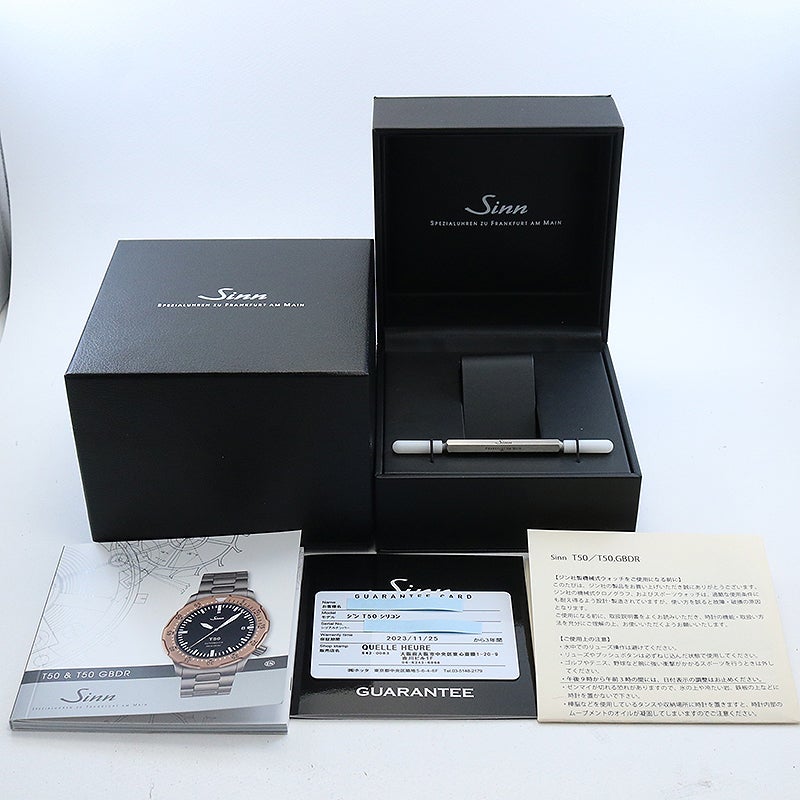 【中古】SINN DIVING WATCHES T50 ジン ダイバーズウォッチ T50 T50