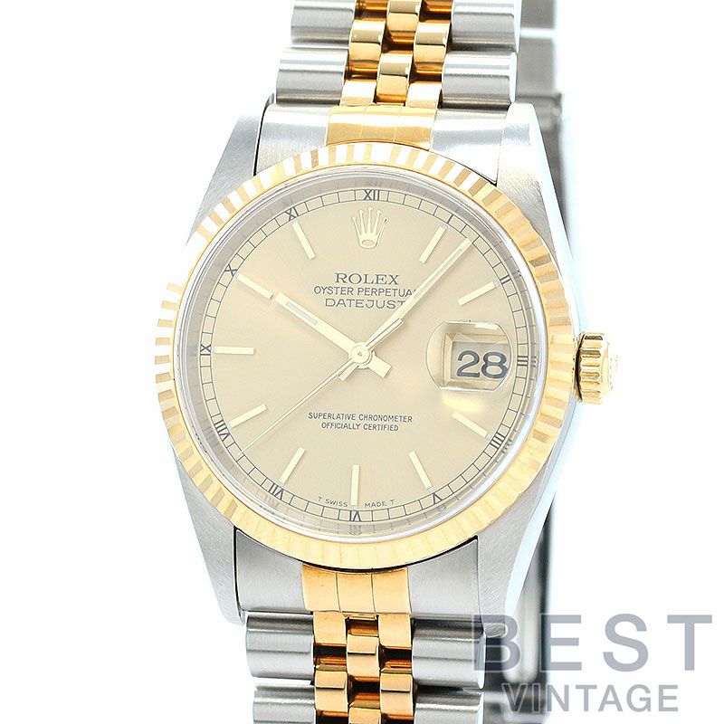 【中古】ROLEX OYSTER PERPETUAL DATEJUST 36 ロレックス オイスターパーペチュアル デイトジャスト 36 16233