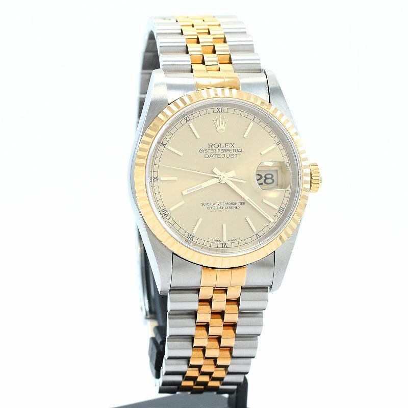 【中古】ROLEX OYSTER PERPETUAL DATEJUST 36 ロレックス オイスターパーペチュアル デイトジャスト 36 16233
