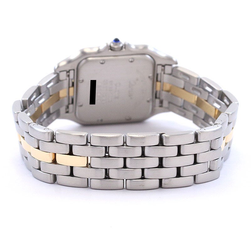 【中古】CARTIER PANTHERE CLASSIQUE ET FIGARO MEDIUM MODEL 1ROW カルティエ パンテール クラシック & フィガロ MM 1ロウ W25028B5