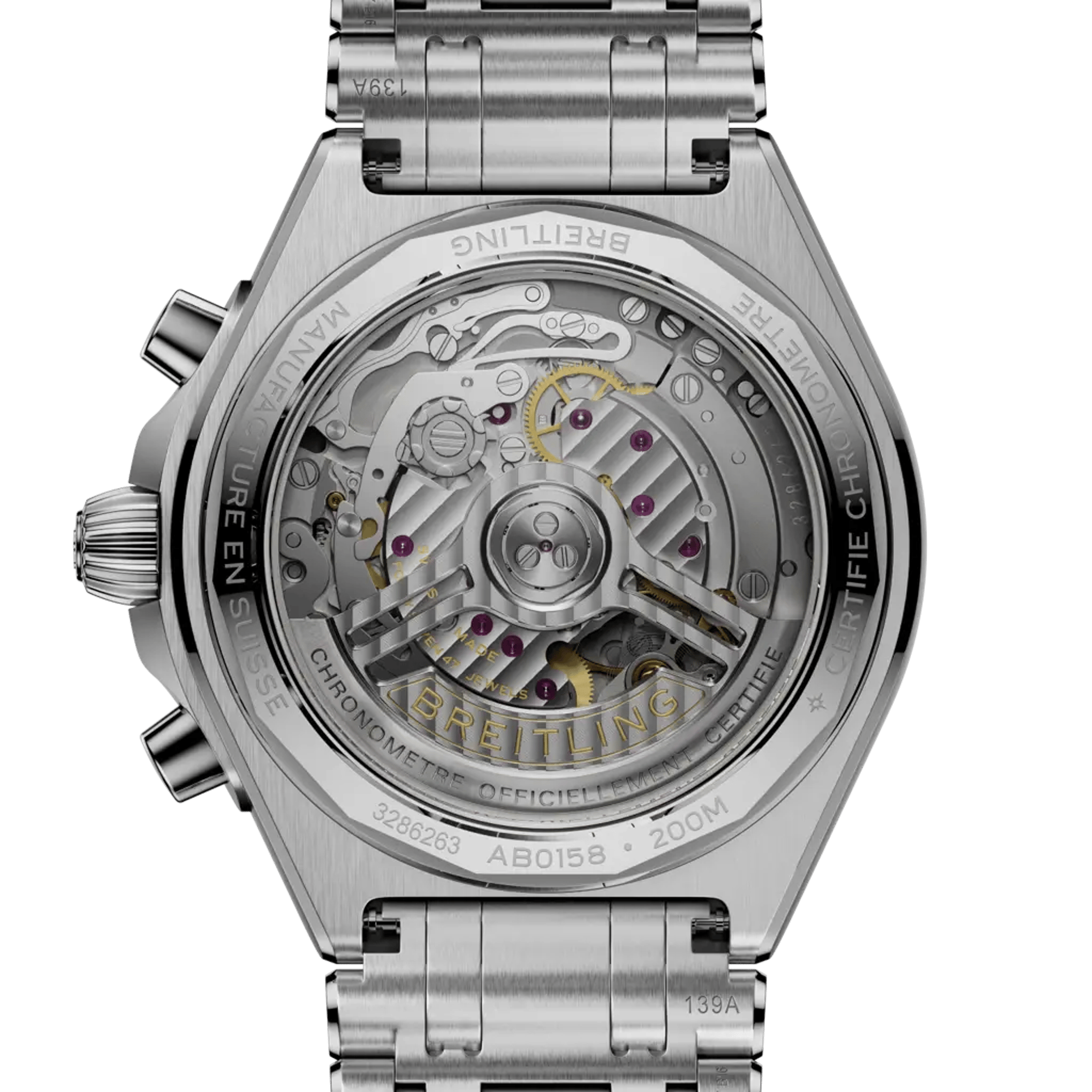 Chronomat B01 Chronograph 42 - AB0158101C1A1 - image 4