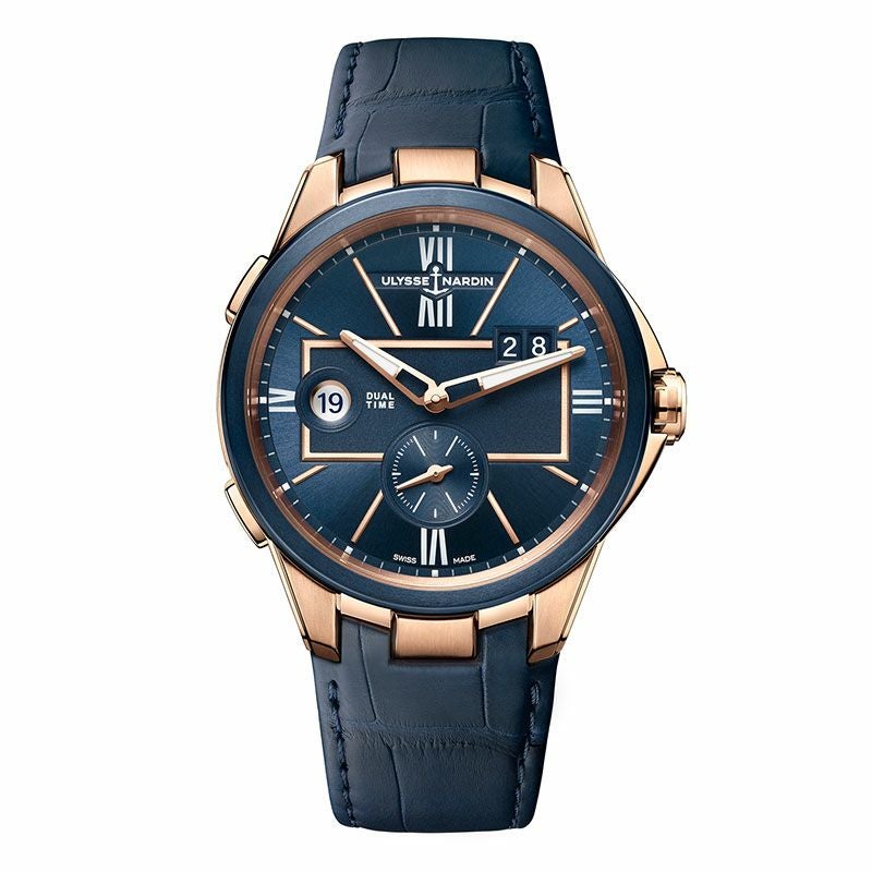 ULYSSE NARDIN DUAL TIME ユリス・ナルダン デュアルタイム 242-20/43