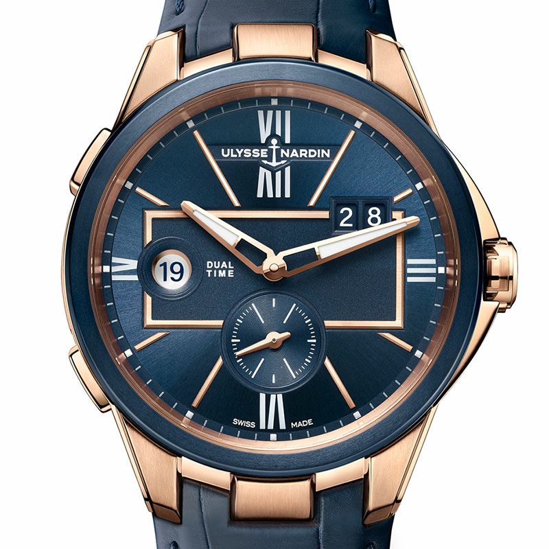 ULYSSE NARDIN DUAL TIME ユリス・ナルダン デュアルタイム 242-20/43