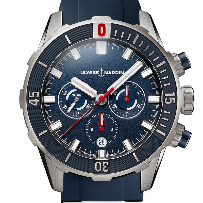 ULYSSE NARDIN Diver Chronograph ユリス・ナルダン ダイバー クロノグラフ 1503-170-3/93
