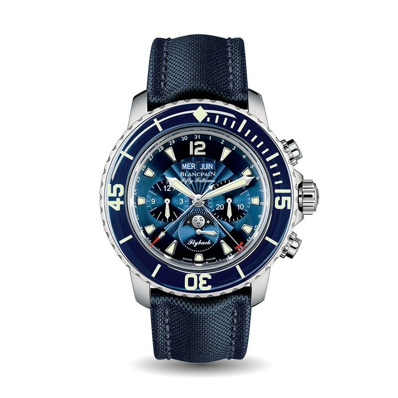 BLANCPAIN FIFTY FATHOMS CHRONOGRAPHE FLYBACK QUANTIEME COMPLET ブランパン フィフティ ファゾムス フライバック クロノグラフ コンプリートカレンダー 5066F-1140-52B