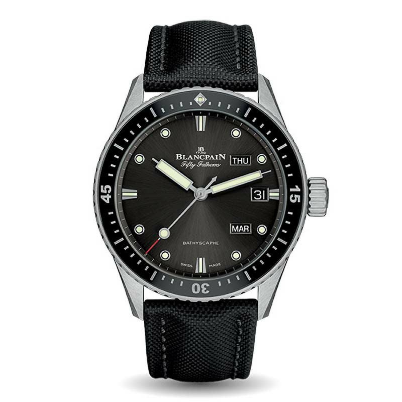 BLANCPAIN FIFTY FATHOMS BATHYSCAPHE QUANTIEME ANNUEL CALENDAR ブランパン フィフティ ファゾムス バチスカーフ アニュアルカレンダー 5071-1110-B52A