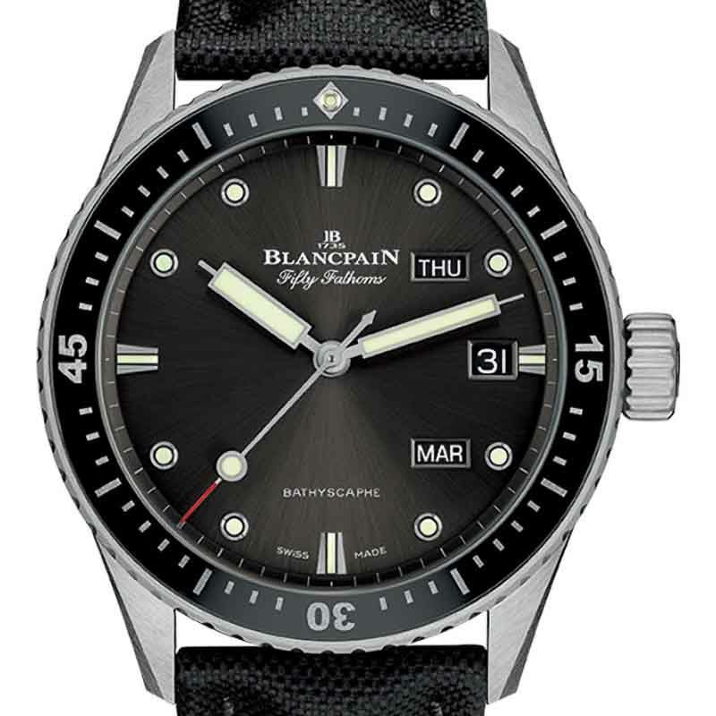 BLANCPAIN FIFTY FATHOMS BATHYSCAPHE QUANTIEME ANNUEL CALENDAR ブランパン フィフティ ファゾムス バチスカーフ アニュアルカレンダー 5071-1110-B52A