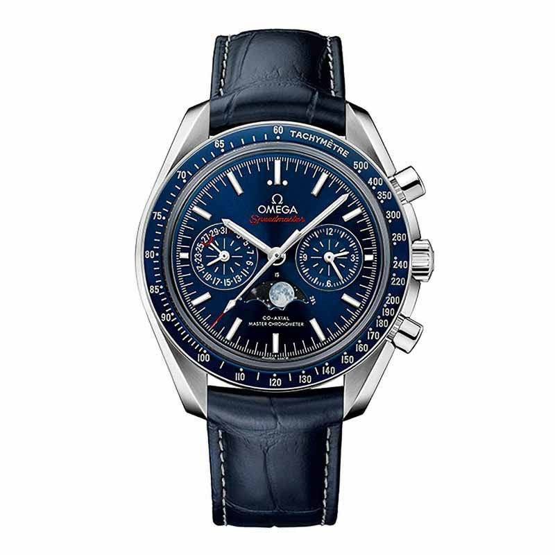 OMEGA SPEEDMASTER MOONWATCH OMEGA MASTER CHRONOMETER MOONPHASE CHRONOGRAPH 44.25MM オメガ スピードマスター ムーンフェイズ コーアクシャル マスター クロノメーター ムーンフェイズ クロノグラフ 44.25MM 304.33.44.52.03.001