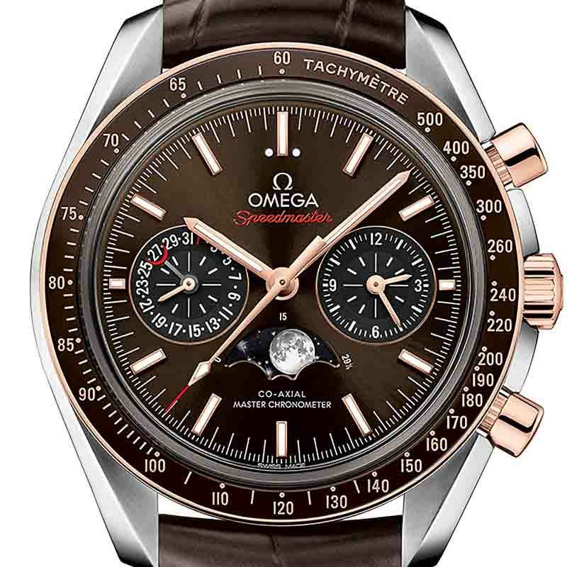OMEGA SPEEDMASTER MOONWATCH OMEGA MASTER CHRONOMETER MOONPHASE CHRONOGRAPH 44.25MM オメガ スピードマスター ムーンフェイズ コーアクシャル マスター クロノメーター ムーンフェイズ クロノグラフ 44.25MM 304.23.44.52.13.001