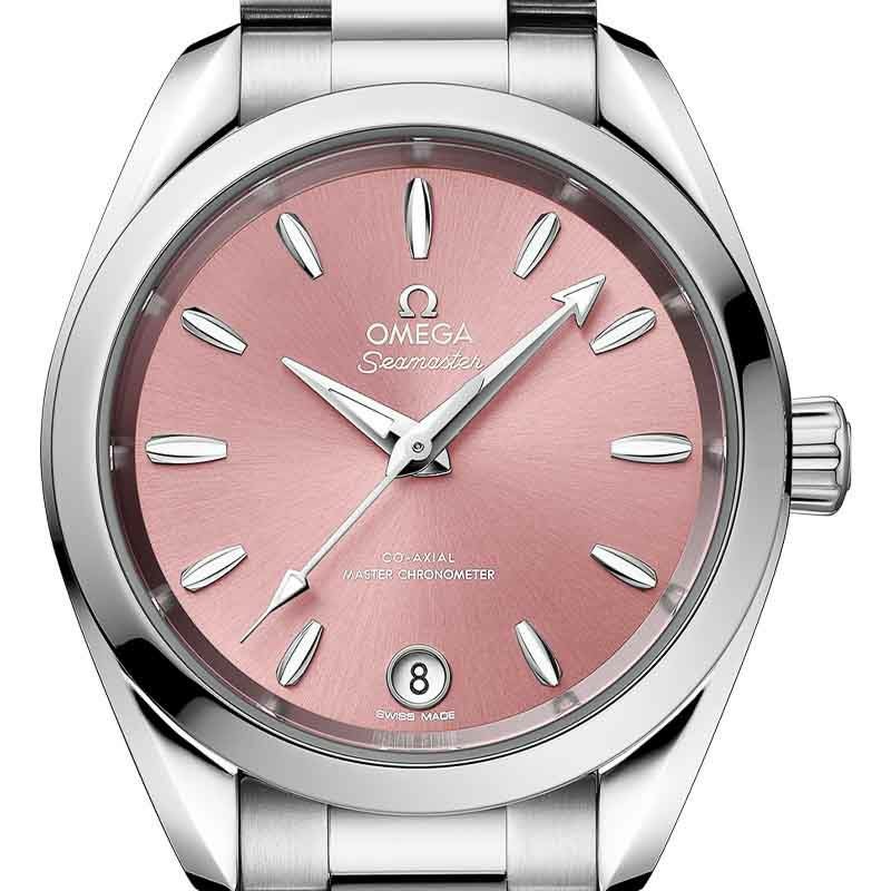 OMEGA SEAMASTER AQUA TERRA 150M CO-AXIAL MASTER CHRONOMETER 34MM オメガ シーマスター アクアテラ150M コーアクシャル マスター クロノメーター 34MM 220.10.34.20.10.003