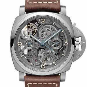 PANERAI LO SCIENZIATO - LUMINOR 1950 TOURBILLON GMT TITANIO - 47MM パネライ ロ シェンツィアート ルミノール 1950 トゥールビヨン GMT チタニオ 47mm PAM00578
