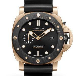 PANERAI SUBMERSIBLE QUARANTAQUATTRO パネライ サブマーシブル クアランタクアトロ ゴールドテック(TM) オロカーボ PAM02070