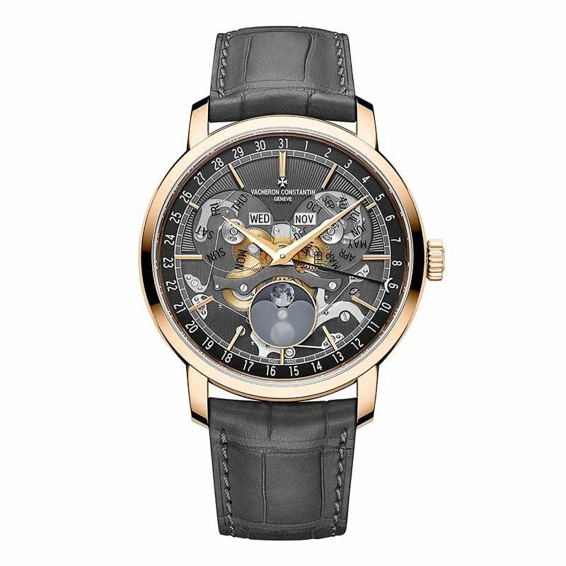 VACHERON CONSTANTIN TRADITIONNELLE COMPLETE CALENDAR OPEN FACE ヴァシュロン・コンスタンタン トラディショナル・コンプリートカレンダー・オープンフェイス 4020T/000R-B654
