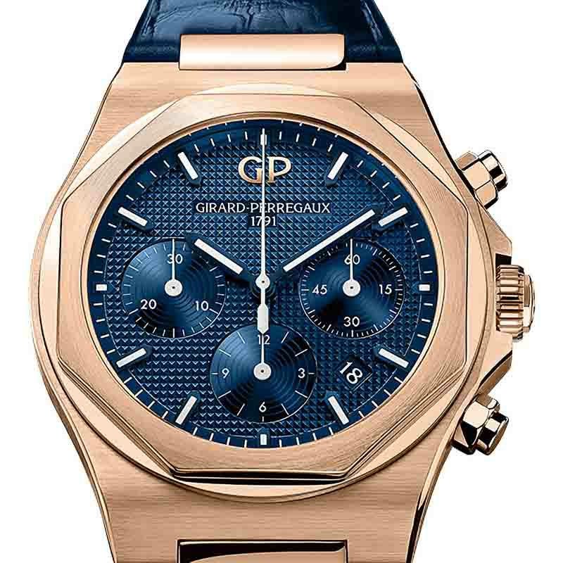 GIRARD-PERREGAUX LAUREATO CHRONOGRAPH 42 mm ジラール・ペルゴ ロレアート クロノグラフ 42 mm 81020-52-432-BB4A