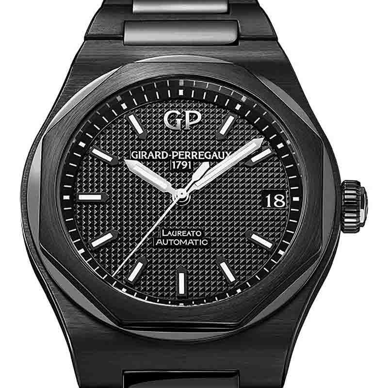 GIRARD-PERREGAUX LAUREATO 42 mm CERAMIC ジラール・ペルゴ ロレアート 42 mm セラミック 81010-32-631-32A