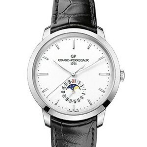 GIRARD-PERREGAUX 1966 DATE AND MOON PHASES ジラール・ペルゴ 1966 デイト＆ムーンフェイズ 49545-11-131-BB60