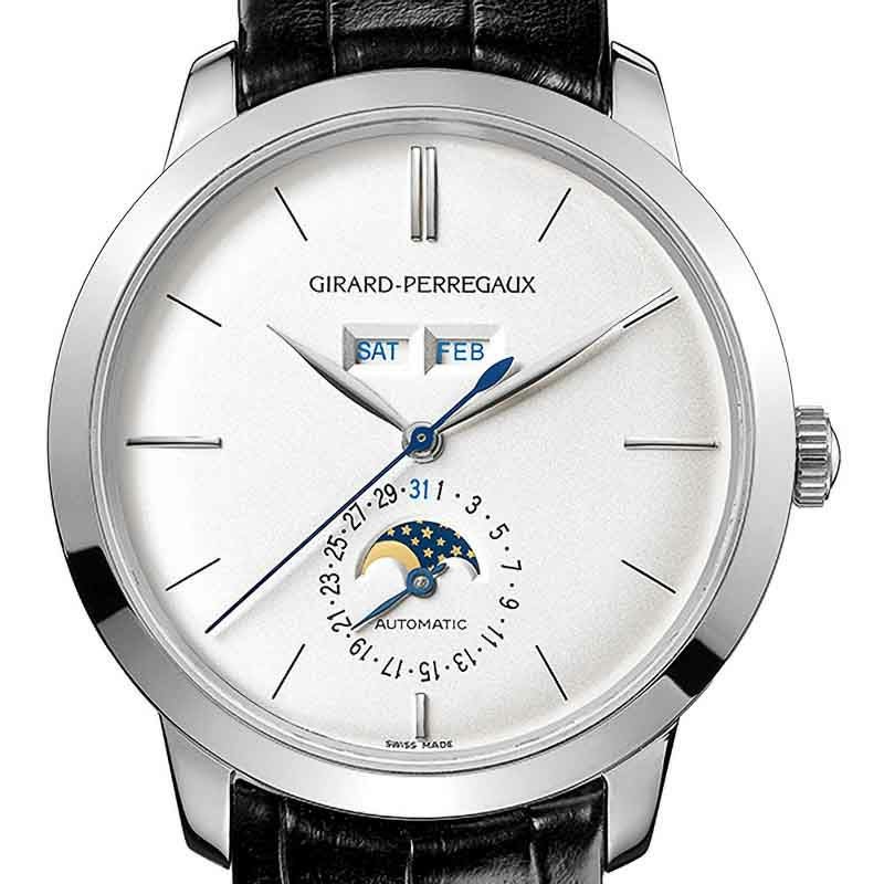 GIRARD-PERREGAUX 1966 FULL CALENDAR ジラール・ペルゴ 1966 フルカレンダー 49535-53-152-BK6A