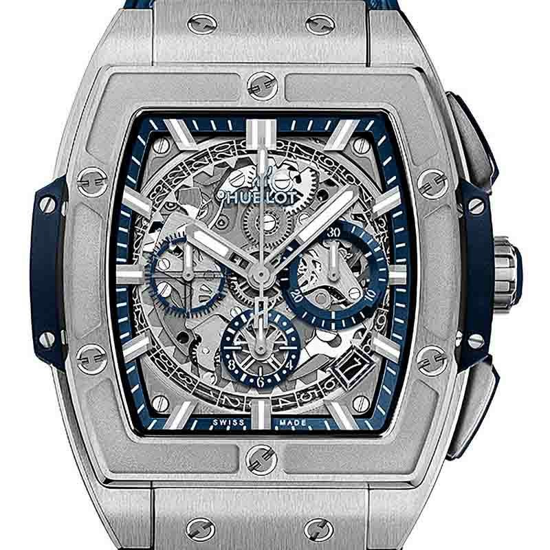 HUBLOT SPIRIT OF BIG BANG TITANIUM BLUE ウブロ スピリット オブ ビッグ・バン チタニウム ブルー 642.NX.7170.RX
