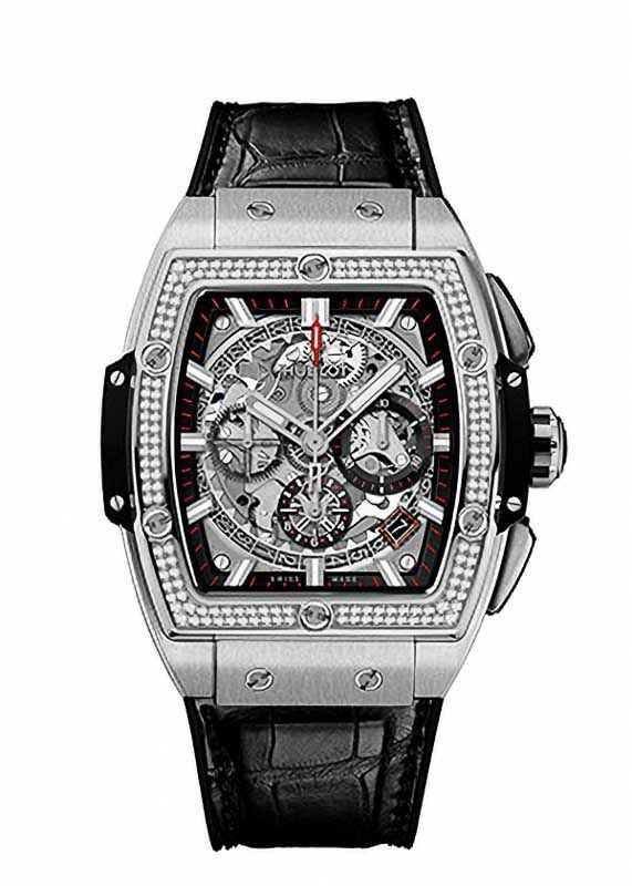 HUBLOT SPIRIT OF BIG BANG TITANIUM DIAMONDS ウブロ スピリット オブ ビッグ・バン チタニウム ダイヤモンド 642.NX.0170.RX.1104