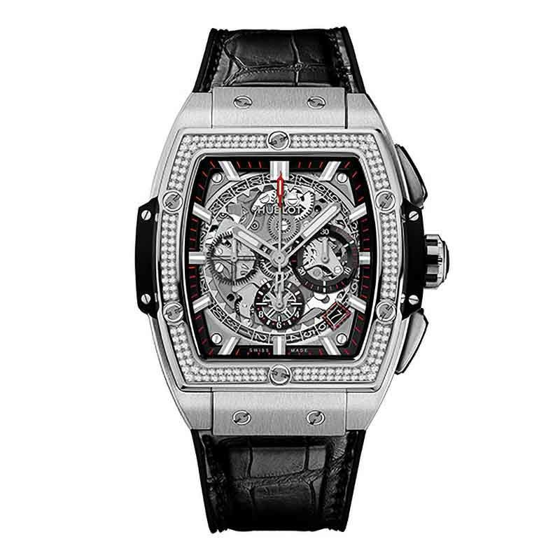 HUBLOT SPIRIT OF BIG BANG TITANIUM DIAMONDS ウブロ スピリット オブ ビッグ・バン チタニウム ダイヤモンド 642.NX.0170.RX.1104