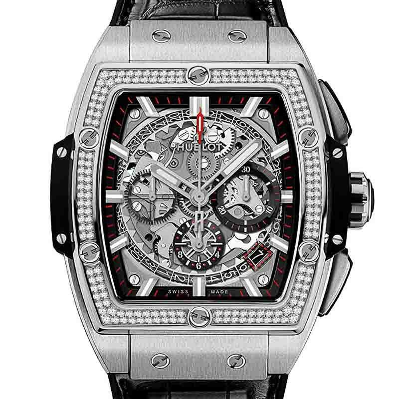 HUBLOT SPIRIT OF BIG BANG TITANIUM DIAMONDS ウブロ スピリット オブ ビッグ・バン チタニウム ダイヤモンド 642.NX.0170.RX.1104
