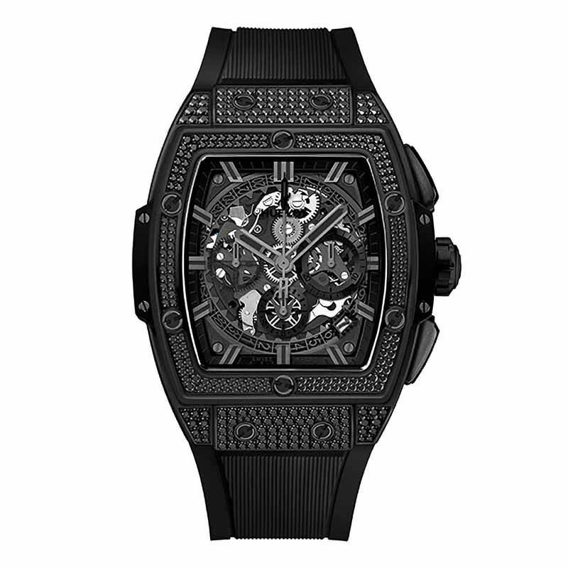 HUBLOT SPIRIT OF BIG BANG ALL BLACK PAVE ウブロ スピリット オブ ビッグ・バン オールブラック パヴェ 642.CI.0110.RX.1700