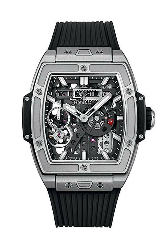 HUBLOT SPIRIT OF BIG BANG MECA-1010-DAY POWER RESERVE TITANIUM ウブロ スピリット オブ ビッグ・バン メカ-10 チタニウム 614.NX.1170.RX