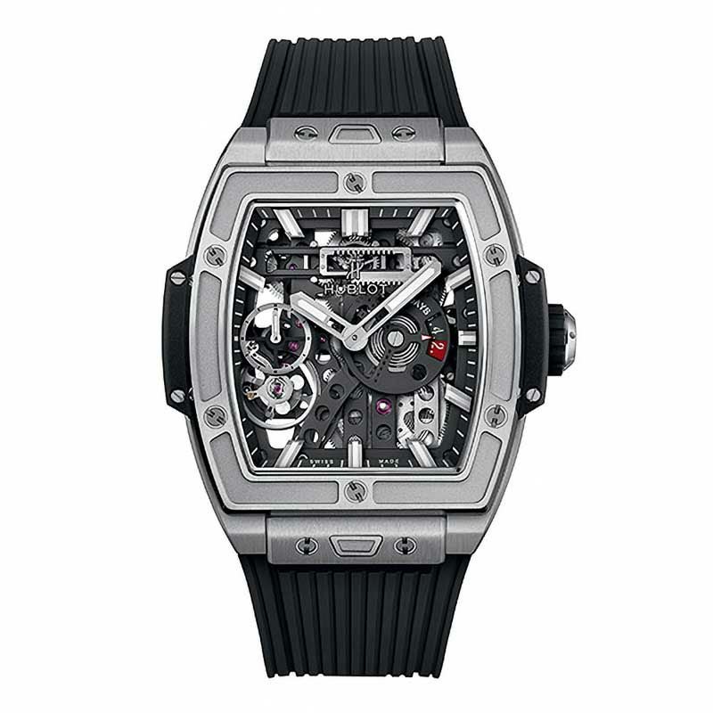 HUBLOT SPIRIT OF BIG BANG MECA-1010-DAY POWER RESERVE TITANIUM ウブロ スピリット オブ ビッグ・バン メカ-10 チタニウム 614.NX.1170.RX