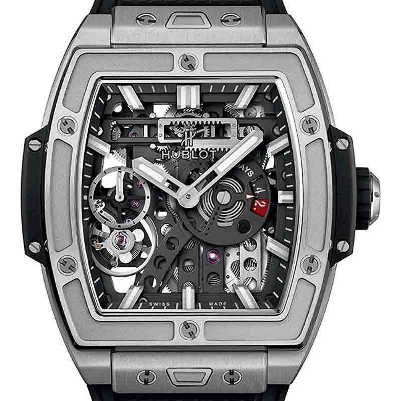 HUBLOT SPIRIT OF BIG BANG MECA-1010-DAY POWER RESERVE TITANIUM ウブロ スピリット オブ ビッグ・バン メカ-10 チタニウム 614.NX.1170.RX