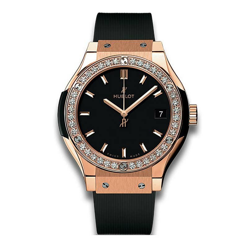 HUBLOT CLASSIC FUSION KING GOLD DIAMONDS ウブロ クラシック・フュージョン キングゴールド ダイヤモンド 581.OX.1181.RX.1104