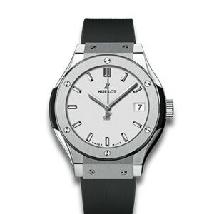 HUBLOT CLASSIC FUSION TITANIUM OPALIN ウブロ クラシック・フュージョン チタニウム オパリン 581.NX.2611.RX