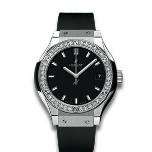 HUBLOT CLASSIC FUSION TITANIUM DIAMONDS ウブロ クラシック・フュージョン チタニウム ダイヤモンド 581.NX.1171.RX.1104