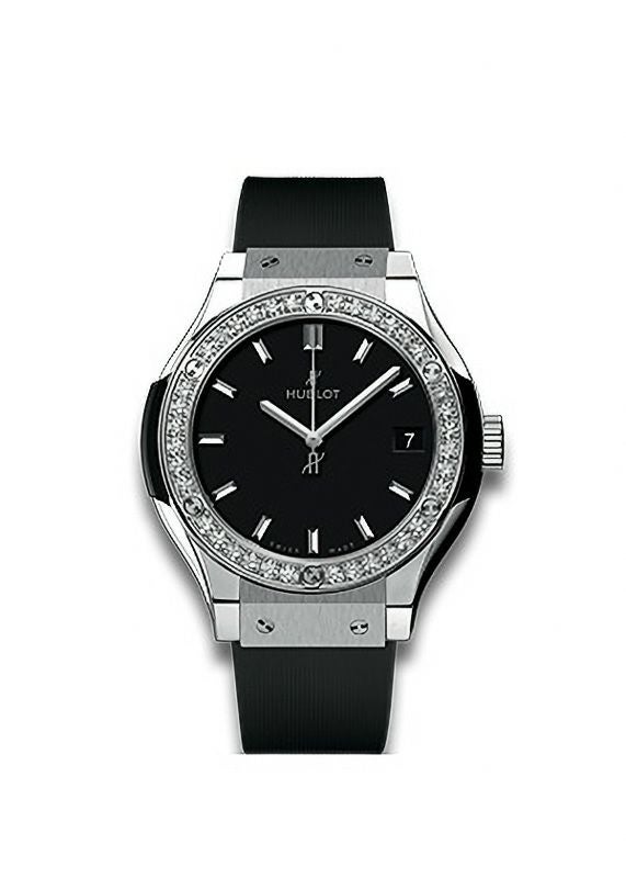 HUBLOT CLASSIC FUSION TITANIUM DIAMONDS ウブロ クラシック・フュージョン チタニウム ダイヤモンド 581.NX.1171.RX.1104