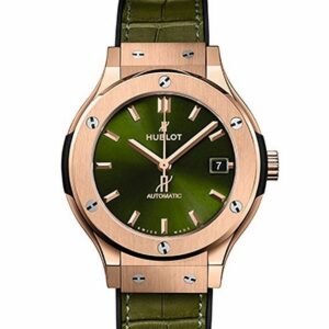 HUBLOT CLASSIC FUSION KING GOLD GREEN ウブロ クラシック・フュージョン キングゴールド グリーン 565.OX.8980.LR