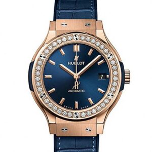 HUBLOT CLASSIC FUSION KING GOLD BLUE DIAMONDS ウブロ クラシック・フュージョン キングゴールド ブルー ダイヤモンド 565.OX.7180.LR.1204