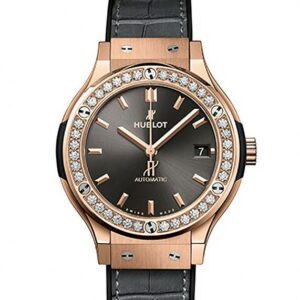 HUBLOT CLASSIC FUSION KING GOLD RACING GRAY DIAMONDS ウブロ クラシック・フュージョン キングゴールド レーシンググレー ダイヤモンド 565.OX.7081.LR.1204