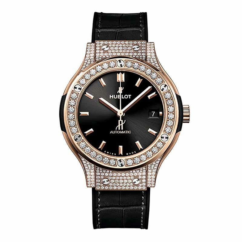 HUBLOT CLASSIC FUSION KING GOLD PAVE ウブロ クラシック・フュージョン キングゴールド パヴェ 565.OX.1480.LR.1604