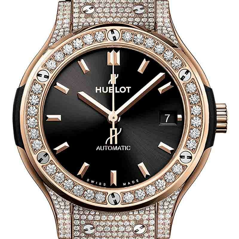 HUBLOT CLASSIC FUSION KING GOLD PAVE ウブロ クラシック・フュージョン キングゴールド パヴェ 565.OX.1480.LR.1604