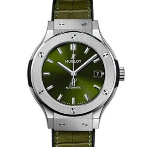 HUBLOT CLASSIC FUSION TITANIUM GREEN ウブロ クラシック・フュージョン チタニウム グリーン 565.NX.8970.LR
