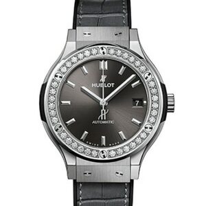 HUBLOT CLASSIC FUSION TITANIUM RACING GRAY DIAMONDS ウブロ クラシック・フュージョン チタニウム レーシンググレー ダイヤモンド 565.NX.7071.LR.1204