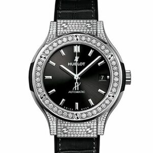 HUBLOT CLASSIC FUSION TITANIUM PAVE ウブロ クラシック・フュージョン チタニウム パヴェ 565.NX.1470.LR.1604