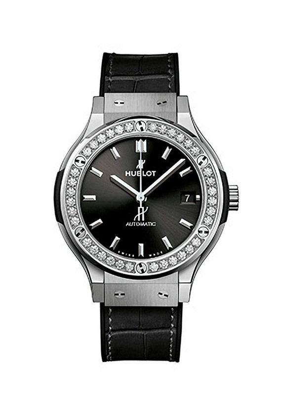 HUBLOT CLASSIC FUSION TITANIUM DIAMONDS ウブロ クラシック・フュージョン チタニウム ダイヤモンド 565.NX.1470.LR.1204