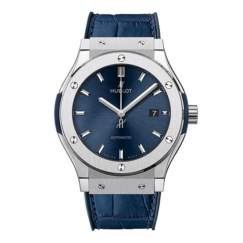 HUBLOT CLASSIC FUSION TITANIUM BLUE ウブロ クラシック・フュージョン チタニウム ブルー 542.NX.7170.LR