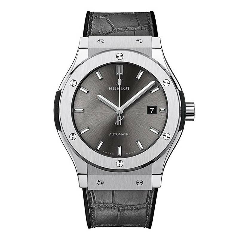 HUBLOT CLASSIC FUSION RACING GRAY TITANIUM ウブロ クラシック・フュージョン チタニウム レーシンググレー 542.NX.7071.LR