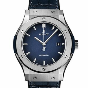 HUBLOT CLASSIC FUSION TITANIUM DEEP BLUE ウブロ クラシック・フュージョン チタニウム ディープブルー 542.NX.6670.LR.JPN18