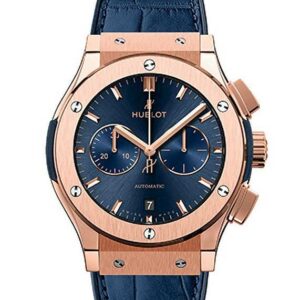 HUBLOT CLASSIC FUSION CHRONOGRAPH KING GOLD BLUE ウブロ クラシック・フュージョン クロノグラフ キングゴールド ブルー 541.OX.7180.LR