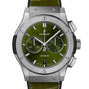 HUBLOT CLASSIC FUSION CHRONOGRAPH TITANIUM GREEN ウブロ クラシック・フュージョン クロノグラフ チタニウム グリーン 541.NX.8970.LR