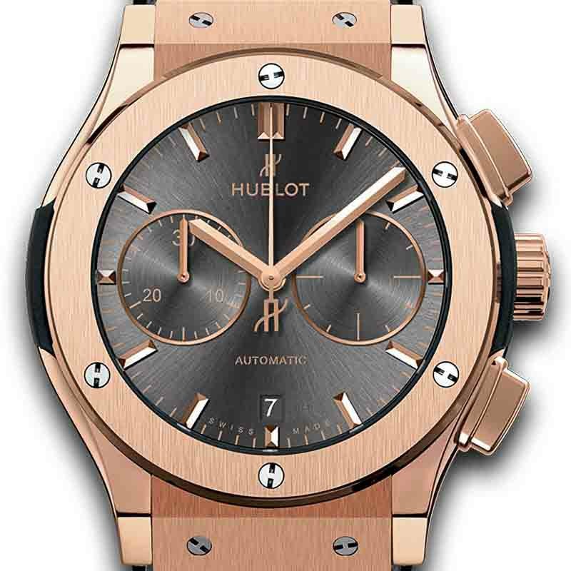 HUBLOT CLASSIC FUSION CHRONOGRAPH KING GOLD RACING GREY ウブロ クラシック・フュージョン クロノグラフ キングゴールド レーシンググレー 521.OX.7081.LR