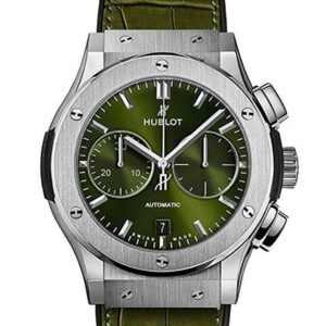 HUBLOT CLASSIC FUSION CHRONOGRAPH TITANIUM GREEN ウブロ クラシック・フュージョン クロノグラフ チタニウム グリーン 521.NX.8970.LR